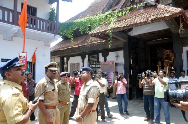 Padmanabhaswamy temple secuirty team
